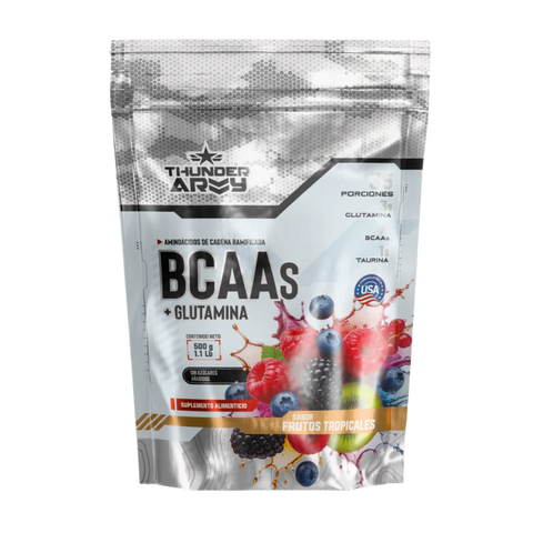 BCAA + Glutamina 500 gr