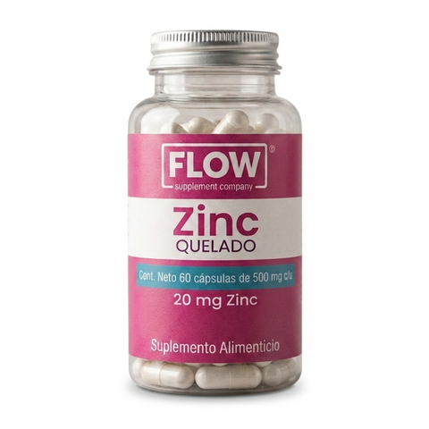 Zinc Quelado 20 mg 60 caps