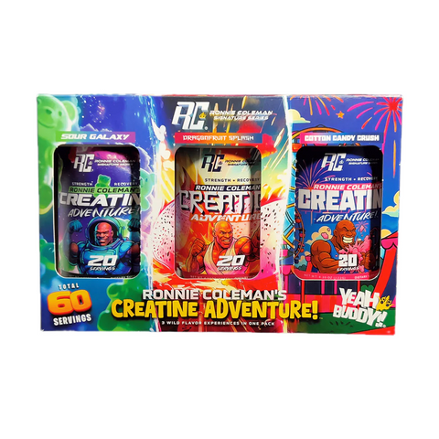 Creatine Adventure 1 caja 3 sabores 60 servicios
