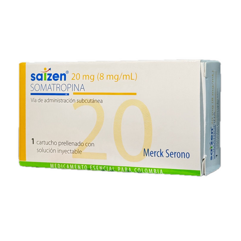 Saizen 20 mg 60 UI