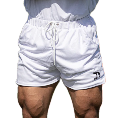 American Muscle Shorts White