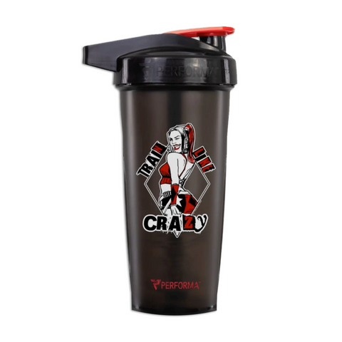 Perfect Shaker Harley Quinn Black Red 28 Oz