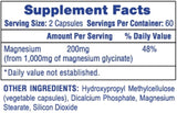 Glycinato de Magnesio 120 caps