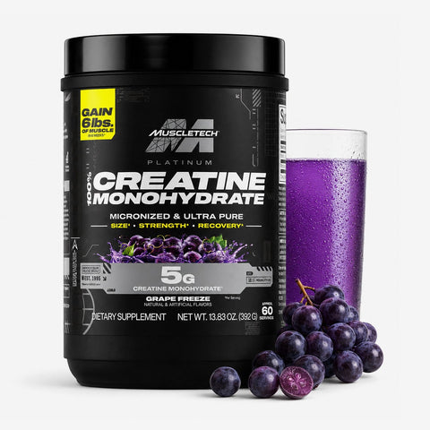 Platinum Creatina monohidratada Grape Freeze