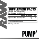RAW Pump Squared 20 servicios
