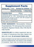 Turkesterone 650 60 tabs