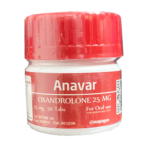Anavar (Oxandrolone) 25mg 50 tabs
